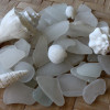Pure white and off white sea glass with shell mixture.
Perfect for jewelry or display.
These are the EXACT pieces you will receive!