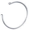 This is our BEST bangle bracelet at 3.1 MM thick and weighs 13.228 g (0.467ounces)