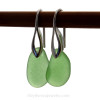 While green sea glass is a common color, the variance of hues can still make this a task of matching pairs.