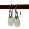 While seafoam green sea glass is a medium rare, the variance of hues can still make this a task of matching pairs.