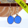 SOLD - Sorry these Sea Glass Earrings are NO LONGER AVAILABLE!