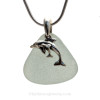 A Genuine Sea Glass Necklace great for any beach loving mom.