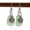 This is the EXACT pair of Genuine Sea Glass Earrings you will receive!