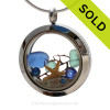 SOLD - Sorry this Sea Glass Locket is NO LONGER AVAILABLE!