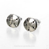 These cute solid sterling sandollar post earrings are included.