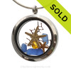 SOLD - Sorry this Sea Glass Locket is NO LONGER AVAILABLE!