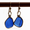 This is the EXACT pair of Genuine Sea Glass Earrings you will receive!