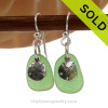 SOLD - Sorry these Sea Glass Earrings are NO LONGER AVAILABLE!