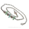 A full view of this lovely sea glass necklace.