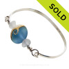 SOLD - Sorry this Sea Glass Bangle Bracelet is NO LONGER AVAILABLE!