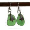 SOLD - Sorry these Sea Glass Earrings are NO LONGER AVAILABLE!