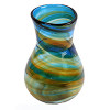 This is an example of a vintage Hartley and Wood vase, the know source of this amazing sea glass pendant.