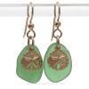 SOLD - Sorry these Sea Glass Earrings are NO LONGER AVAILABLE!