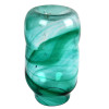 SUPER ULTRA RARE  - Mixed Electric Aqua Green Sterling English Multi Sea Glass Earrings In Sterling Original Wire Bezel©