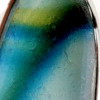 A close up detail of the colors in this one of a kind seaglass pendant.
Highly frosted genuine sea glass.