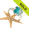 Sorry this sea glass ring has SOLD!