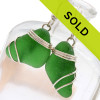Sorry this pair of sea glass earrings has SOLD!