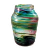 An example of an old Hartely Wood Streaky vase, the verified source of this amazing colorful sea glass.