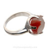 A beautiful securely set sea glass ring for the most active of sea glass lovers!