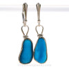 These are the EXACT pair of Super Ultra Rare Sea Glass Earrings you will receive!