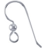 Solid Sterling silver profession grade ear wire.
