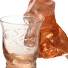 Peach sea glass originates from Depression Era Glaswares
