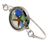 This is the EXACT sea glass locket bracelet you will receive!