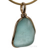 VAILABLE - This is the EXACT Ultra Rare Sea Glass Pendant you will receive!