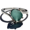 A stunningsea glass ring perfect for any sea glass lover!