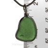 Beach Found Green Genuine Sea Glass In Original Silver Wire Bezel© Wire Pendant