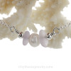 sea glass and pearl necklace