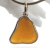 Brown Sea Glass Pendant