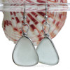Seafoam Green Sea Glass Earrings.