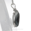 Storm at Sea - ULTRA RARE Mixed Gray Sea Glass Sterling Wire Bezel© Pendant for Necklace