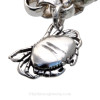 The blue crab charm