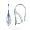 This pair of earrings come on these solid sterling silver deco hooks.