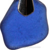 Macro shot highlighting the natural 'C' pits on genuine sea glass