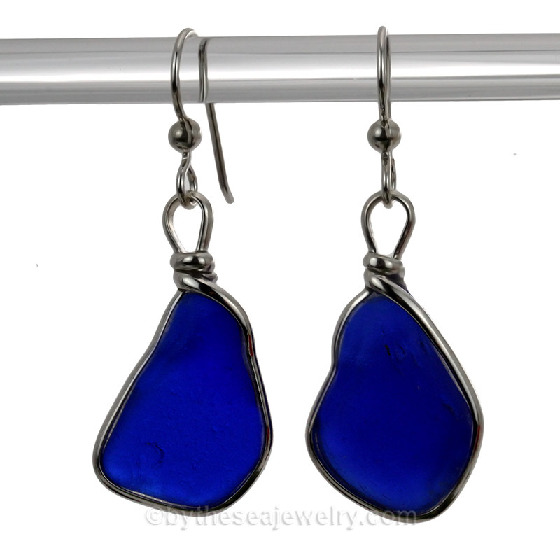 Blue, Aqua and Teal Earrings in Gold and Sterling