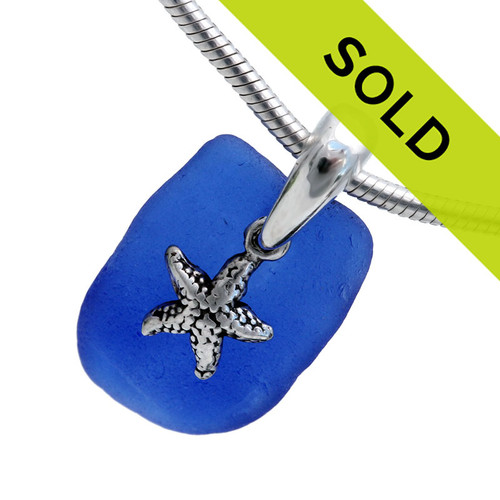 Sorry this blue sea glass pendant has  been sold!