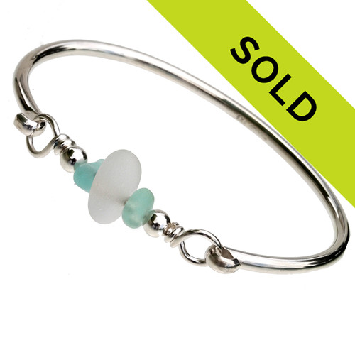 Sorry this sea glass bangle has been sold!