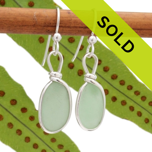 Sorry these sea glass earrings have been sold!