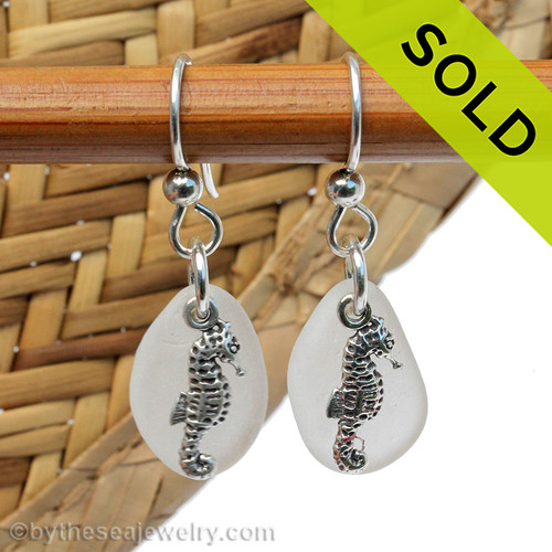 SOLD - Sorry these Sea Glass Earrings are NO LONGER AVAILABLE!