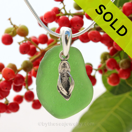 SORRY THIS SEA GLASS NECKLACE HAS BEEN SOLD!