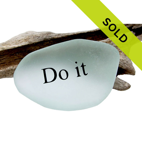 Do it - Sea Glass Look Memory Stone