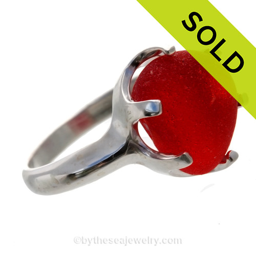 SOLD - Sorry this Sea Glass Rare Ring is NO LONGER AVAILABLE!