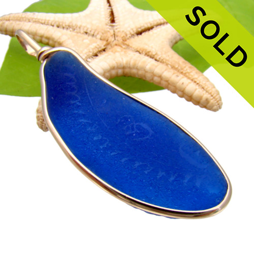 SOLD - Sorry this Rare Sea Glass Pendant is NO LONGER AVAILABLE!