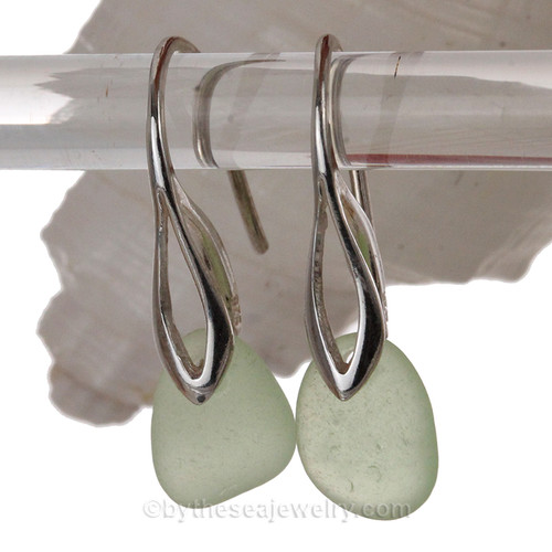 AVAILABLE - This is the EXACT pair of Sea Glass Earrings you will receive!