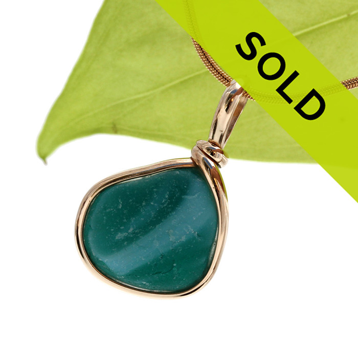 Sorry this true end of day sea glass pendant has been sold!