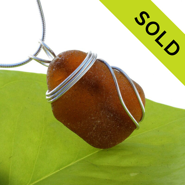 SOLD - Sorry this Sea Glass Pendant is NO LONGER AVAILABLE!