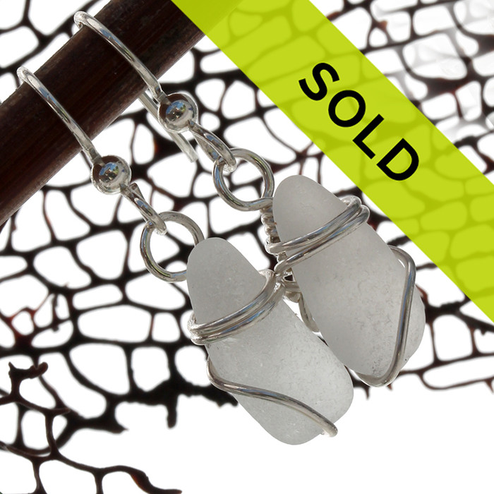 Sorry this sea glass earring pair has SOLD!